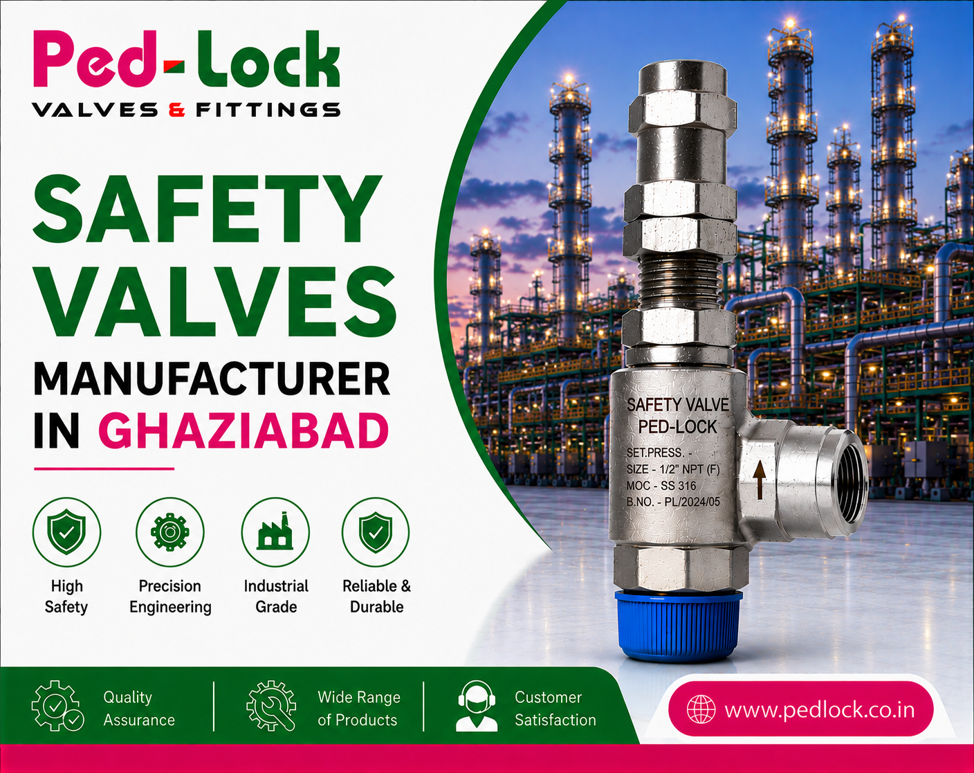 Safety Valves Manufacturer in Ghaziabad