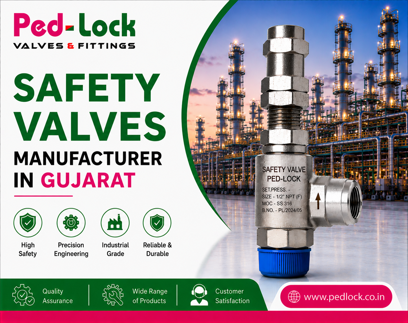 Safety Valves Manufacturer in Ghaziabad