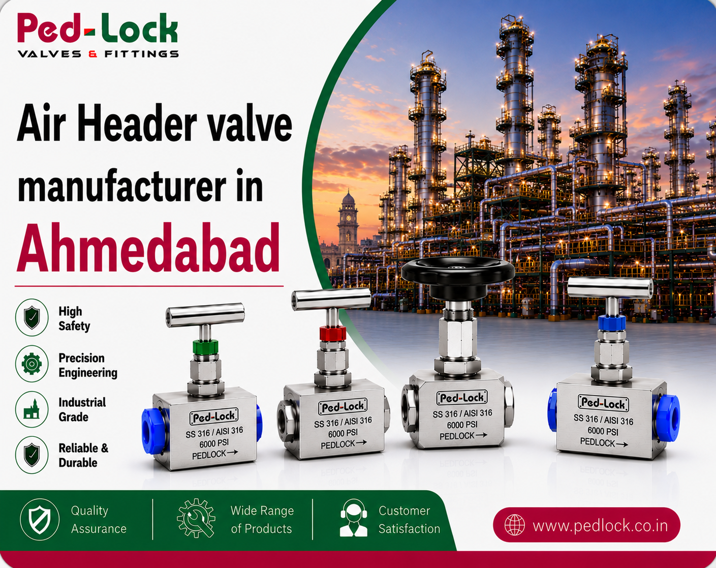 Air Header Valve Manufacturer In Ahmedabad