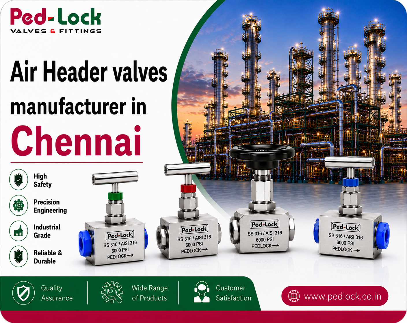 Air Header Valves Manufacturer In Chennai