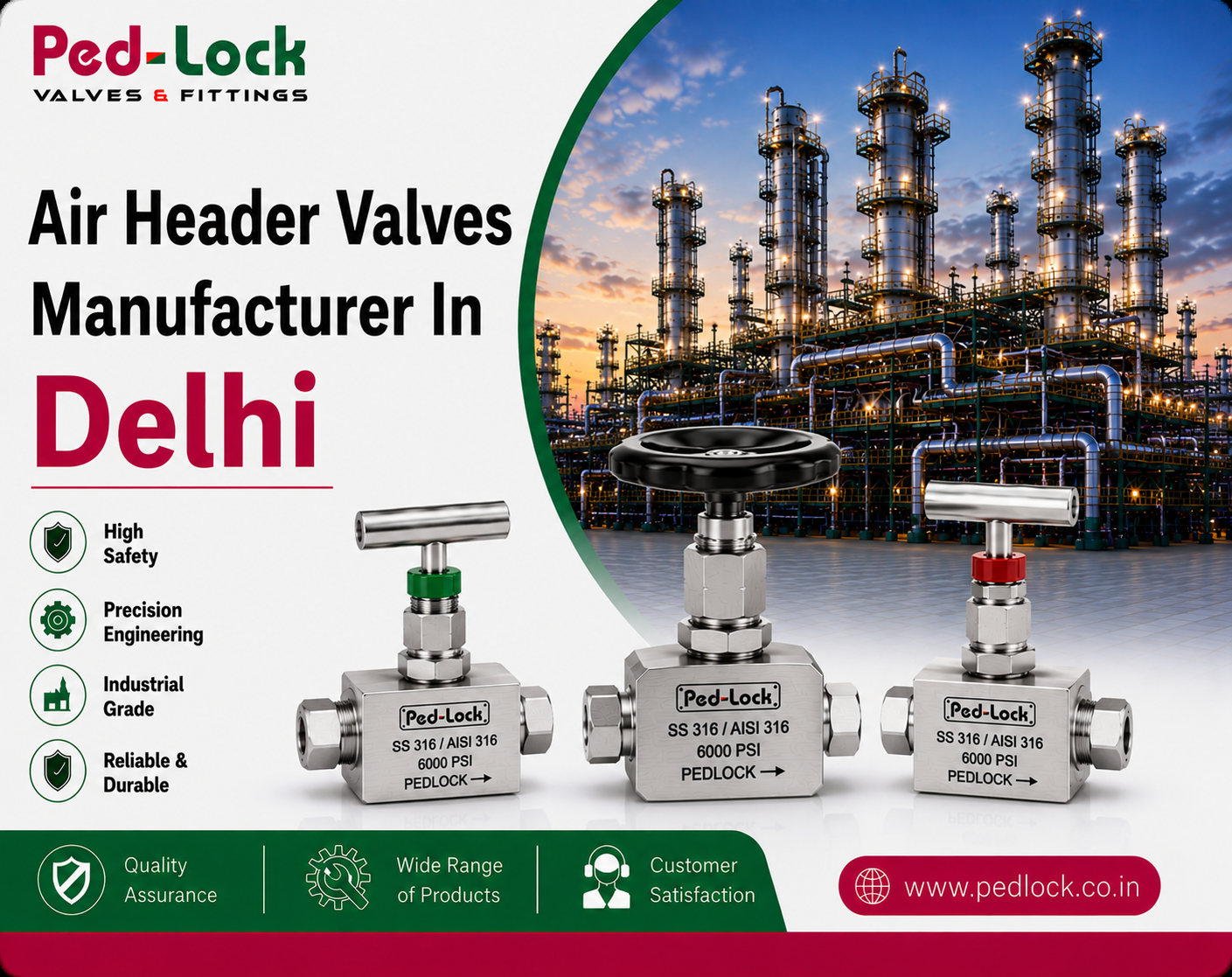 Air Header Valves Manufacturer In Delhi
