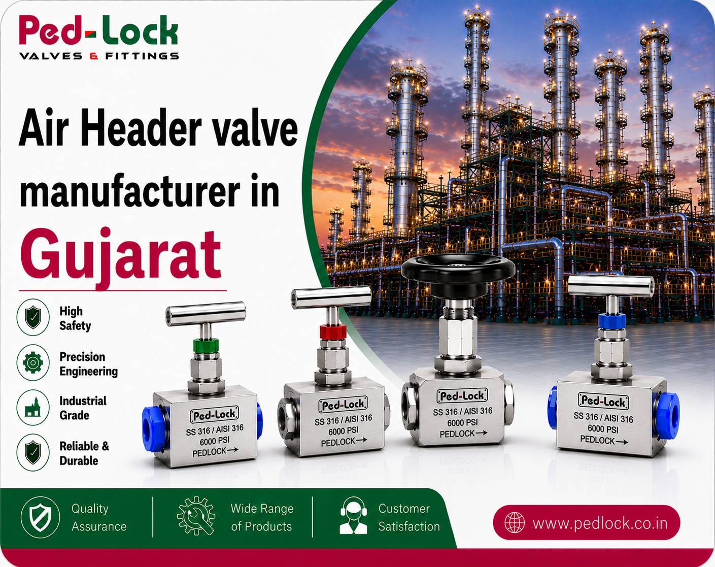Air Header Valve Manufacturer In Gujarat