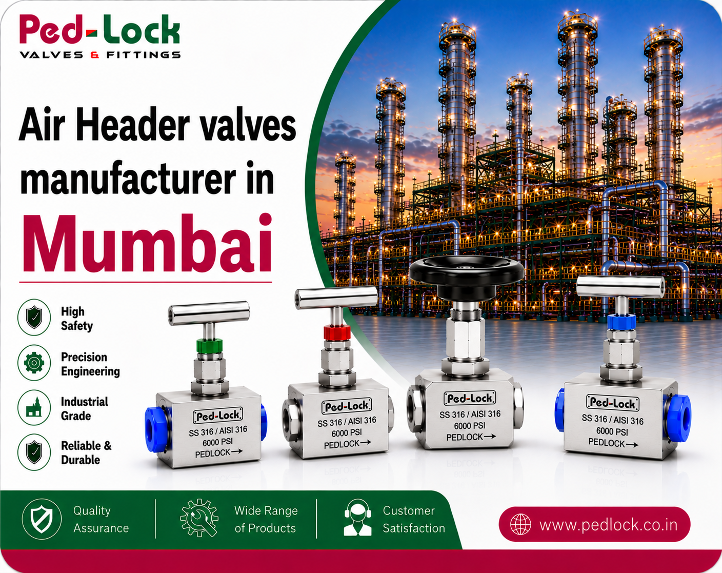 Air Header Valves Manufacturer In Mumbai