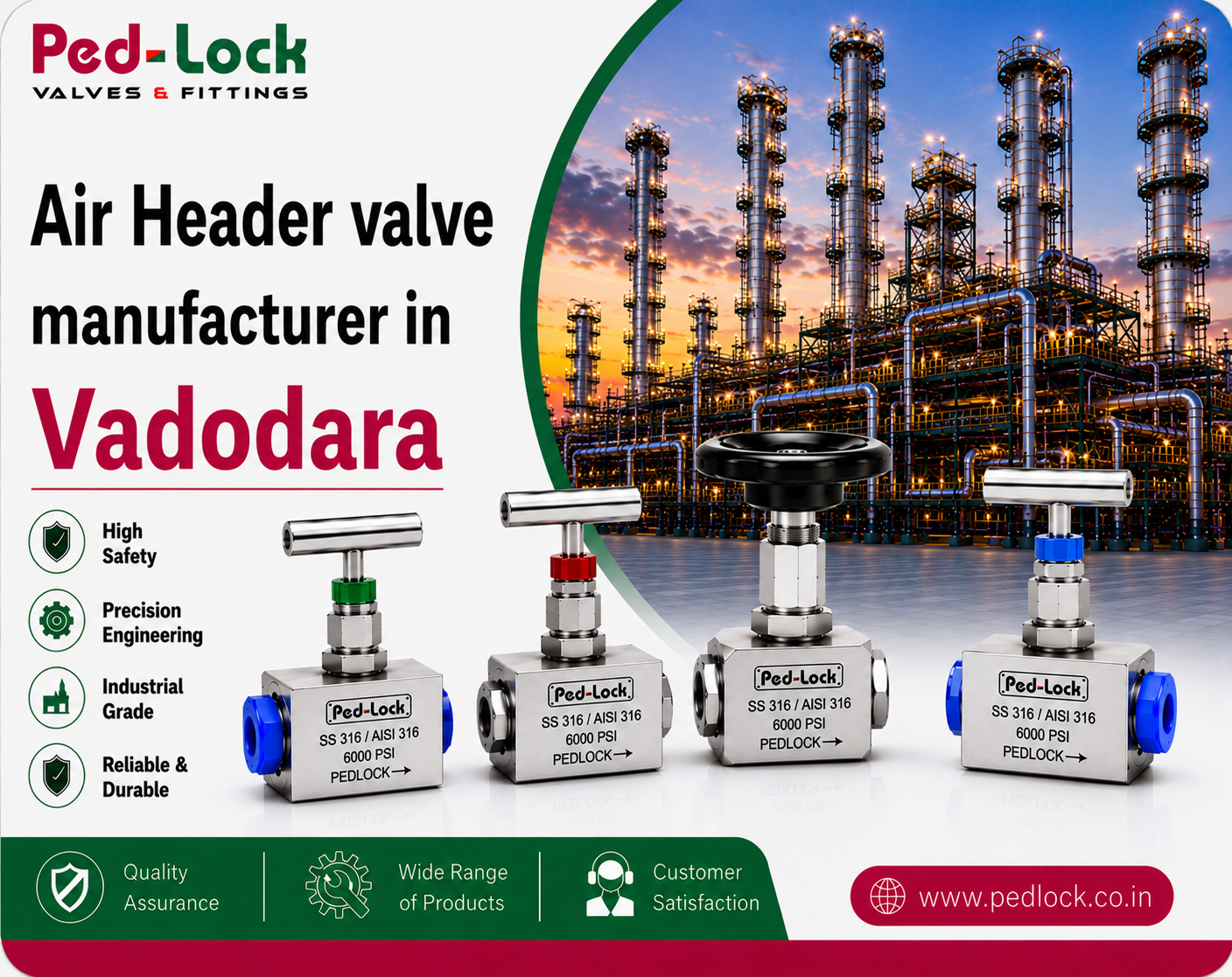 Air Header Valve Manufacturer In Vadodara