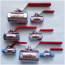 SS Ball Valves, high pressure ball valves